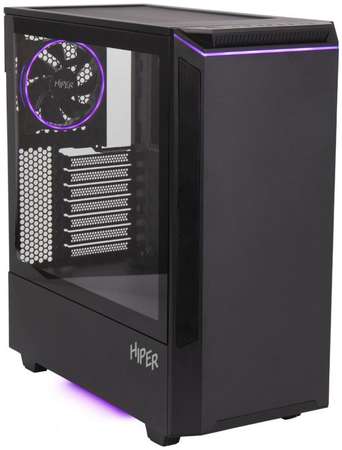 Корпус ATX HIPER PB81 черный, без БП, 2*USB 3.0, 2*USB 2.0, audio 969533890
