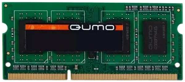 Модуль памяти SODIMM DDR3 4GB Qumo QUM3S-4G1333C9 PC3-10600 1333MHz CL9 1.5V 969534898