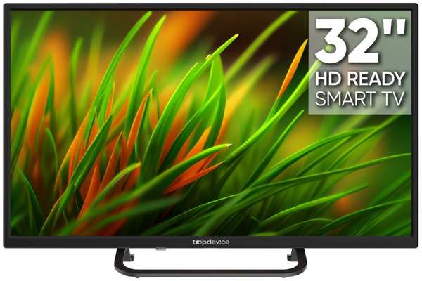 Телевизор TopDevice TDTV32BS02H /32″/1366x768 HD/16:9/60Hz/Smart TV/DVB-T/T2/C/S/S2/Andriod 11/3*HDMI/2*USB/RJ45