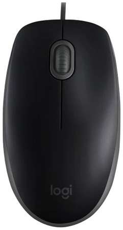 Мышь Logitech M110 SILENT 910-005502 black, USB 910-005490 969536391