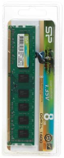 Модуль памяти DDR3 8GB Silicon Power SP008GLLTU160N02 PC3-12800 1600MHz CL11 1.35V 969541294