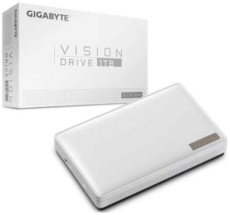 Внешний SSD USB 3.2 Gen 2 Type-C GIGABYTE GP-VSD1TB Vision Drive 1TB 2000/2000MB/s MTBF 1.77M shock resistant RTL