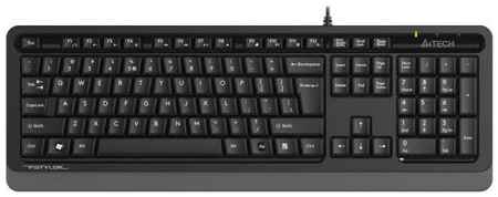 Клавиатура A4Tech Fstyler FKS10 черный/серый USB 1530187 969542434