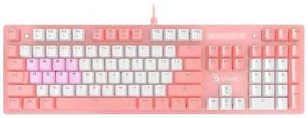 Клавиатура A4Tech Bloody B800 механическая розовый/белый USB LED 1583335 969542454