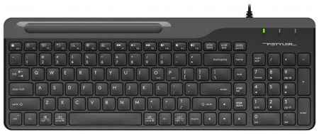 Клавиатура A4Tech Fstyler FK25 черный/серый USB slim 1530215 969542499