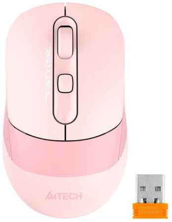 Мышь Wireless A4Tech Fstyler FB10C розовый оптическая (2400dpi) BT/Radio USB (4but) 1583827 969547600