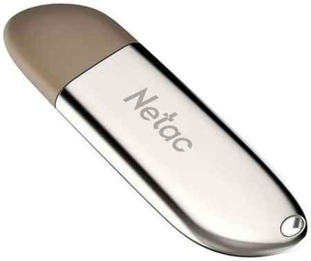 Накопитель USB 3.0 256GB Netac NT03U352N-256G-30PN металлический