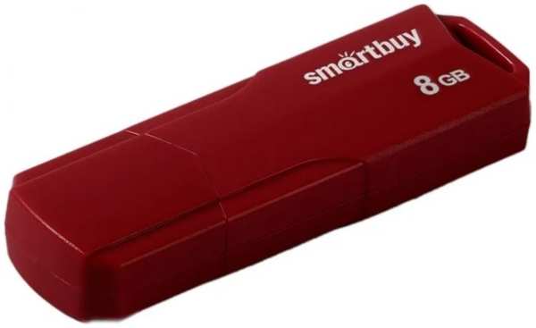 Накопитель USB 2.0 8GB SmartBuy SB8GBCLU-BG Clue series, бордовый 969548244