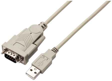 Адаптер USB Filum FL-С-UAM-DB9M 1.8 м., Win XP-10, разъемы: USB A male- DB 9 male, пакет