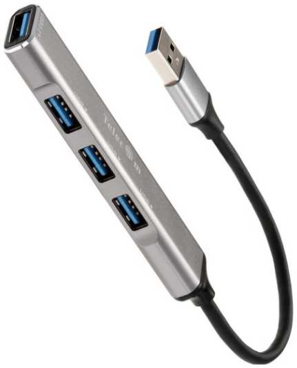 Концентратор Telecom TA308U USB 3.0/USB3.0/3*USB2.0, 0.2m 969549646