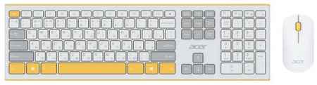 Клавиатура и мышь Wireless Acer OCC200 ZL.ACCEE.002 желтые, USB, 109 клавиш, 4кн, 1200dpi 969553173