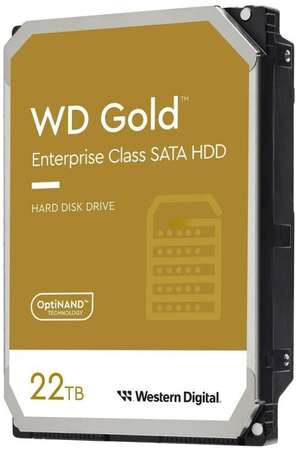 Жесткий диск 22TB SATA 6Gb/s Western Digital WD221KRYZ WD 3.5″ 7200rpm 512MB