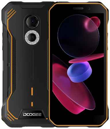 Смартфон Doogee S51 6″, 720x1440, 8 Core, 4GB/64GB, 12Mpix+2Mpix/8Mpix, 2 Sim, 2G, 3G, LTE, BT, Wi-Fi, GPS, Type-C, 5180mAh, Android 12 969553483