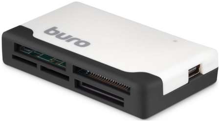 Карт-ридер Buro BU-CR-2102 USB 2.0 белый (389732) 969555668