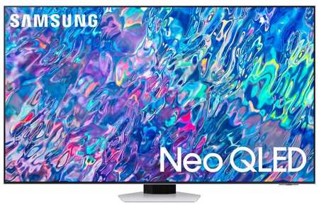 Телевизор Samsung QE85QN85BAUXCE QLED 4K Ultra HD 100Hz DVB-T2 DVB-C DVB-S2 USB WiFi Smart TV черный/серебристый 969556031