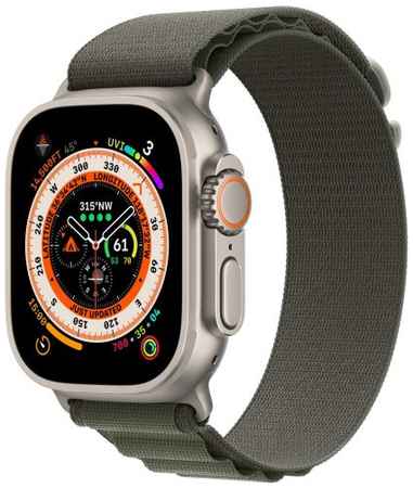 Часы Apple Watch Ultra 49mm M Titan Case/Green Alpine Loop 969558478