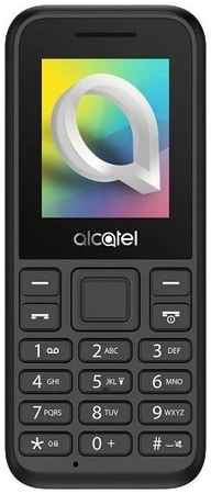 Мобильный телефон Alcatel 1068D 1.8″, 128x160, черный моноблок, 2 Sim, 0.08Mpix, GSM900/1800, MP3, FM, microSD max32Gb 969559260