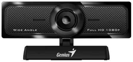 Веб-камера Genius WideCam F100 V2 32200004400 чёрная, 1080p, Mic, 360°, универсальное мониторное крепление 969559348