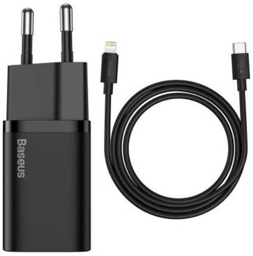 Зарядное устройство сетевое Baseus TZCCSUP-B01 Super Si Quick Charger USB-C 20W