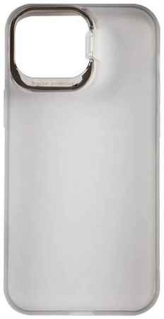 Чехол Usams US-BH780 УТ000028085 пластиковый с подставкой для iPhone 13 mini, с силиконовым краем, белый (IP13MNYY02) 969566281