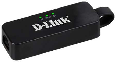 Сетевой адаптер DUB-1312/B2A D-Link DUB-1312/B2A, USB 3.0 to Gigabit Ethernet Adapter