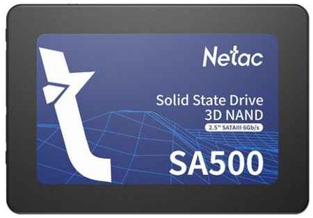 Накопитель SSD 2.5'' Netac NT01SA500-256-S3X SA500 256GB SATA 6Gb/s TLC 3D NAND 520/450MB/s 969569240