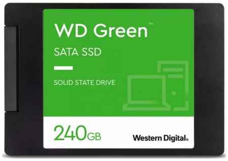 Накопитель SSD 2.5'' Western Digital WDS240G3G0A WD 240GB SATA 6Gb/s SLC 545MB/s MTTF 1M 7nm