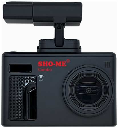 Видеорегистратор Sho-me COMBO NOTE WIFI с радар-детектором, 1920х1080, IPS 2,4″, 135 °, microSD, черный 969583035