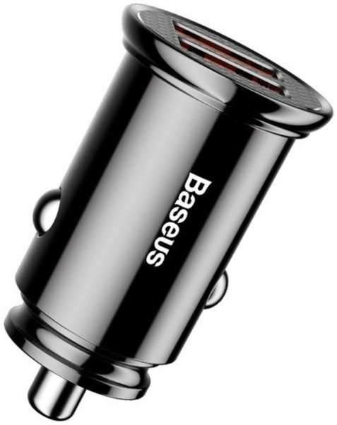 Зарядное устройство автомобильное Baseus CCALL-YD01 30W QC3.0, black 969583520