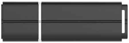 Накопитель USB 2.0 16GB OEM NTU201U2016GBK черный, с колпачком, под нанесение 969583712