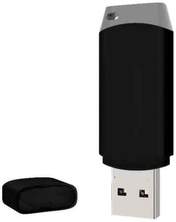 Накопитель USB 3.0 64GB OEM NTU181U3064GBK черный, под нанесение логотипа 969583714