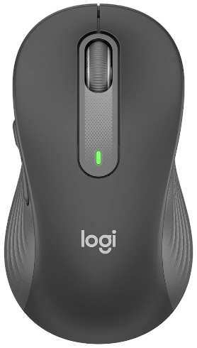 Мышь Wireless Logitech Signature M650 L LEFT USB, 4000 dpi, 5 кнопок, оптическая, графитовая (для левшей) 969585835