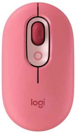 Мышь Wireless Logitech POP 910-006548 USB, 4000 dpi dpi, 4 кнопок, оптическая, розово-красная 969585850