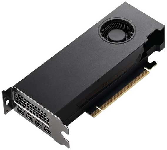 Видеокарта PCI-E PNY RTX A2000 (VCNRTXA2000-12GB-SB) 12GB GDDR6 192bit 8nm 1200/6000MHz 4*mDP