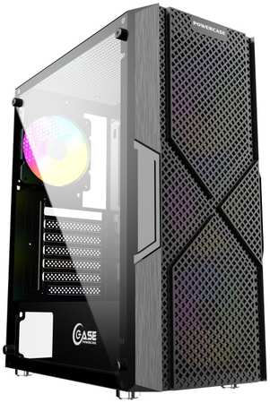 Корпус ATX Powercase Mistral T4B CMITB-L4 черный, без БП, боковая панель из закаленного стекла, USB 3.0, 2*USB 1.1, audio 969590853