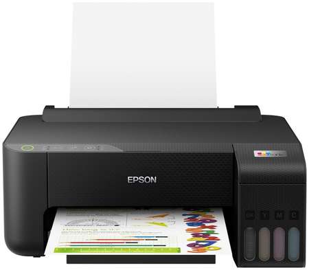 Принтер Epson L1250 A4, 4-цветная система печати, 10 стр/мин, Wi-Fi/USB (C11CJ71402/ C11CJ71405)