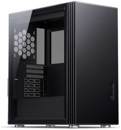Корпус ATX JONSBO U6 Black черный, без БП, боковые панели из закаленного стекла, USB Type-C, USB 3.0, audio 969590973