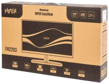 Монитор 21,5″ HIPER EasyView FH2203 AСB-403A-75 черный 1920x1080 IPS LED 5ms 16:9 HDMI M/M 1000:1 250cd 969591286
