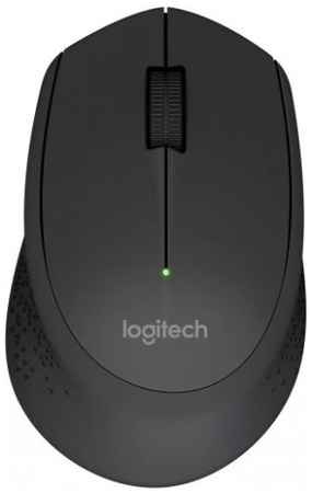 Мышь Wireless Logitech M280 Black черная, оптическая, 1000dpi, 2.4 GHz/USB-ресивер, под правую руку 910-004287/910-004306 969591788