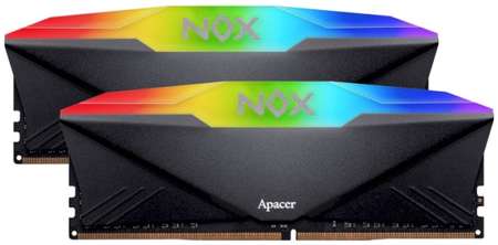 Модуль памяти DDR4 16GB (2*8GB) Apacer AH4U16G36C25YNBAA-2 NOX RGB PC4-28800 3600MHz CL18 1.35V