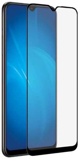 Защитное стекло Red Line УТ000026279 для Samsung Galaxy A03s 4G, tempered glass FULL GLUE, чёрная рамка