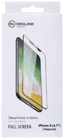 Защитное стекло Red Line УТ000012640 для Apple iPhone 8 (4.7″), tempered glass, чёрная рамка 969593925