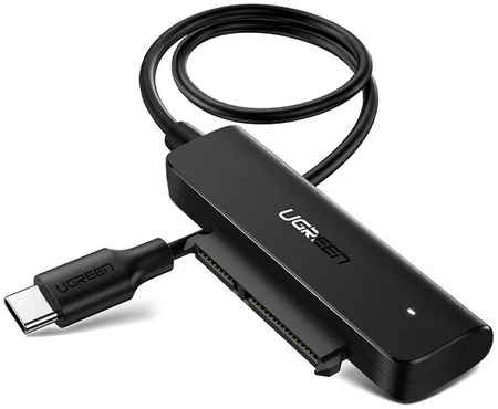 Конвертер UGREEN CM321 70610 USB-C 3.0 to 2.5-Inch SATA, 50см, цвет: