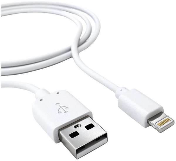Кабель интерфейсный Red Line УТ000028600 USB/Lightning 8-pin для Apple, 2А, белый