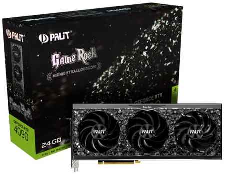 Видеокарта PCI-E Palit GeForce RTX 4090 GameRock (NED4090019SB-1020G) 24GB GDDR6X 384bit 4nm 2235/21