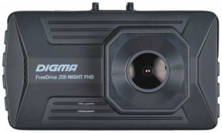 Видеорегистратор Digma FreeDrive 208 NIGHT FHD , 2Mpix, 1080x1920, 1080p, 170 °, 3″, TF, mini USB (1070524)