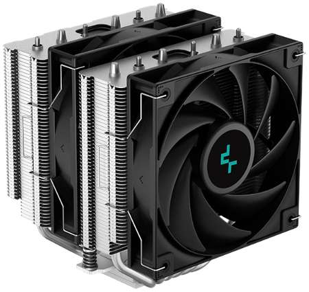 Кулер Deepcool AG620 Soc-AM5/AM4/1151/1200/2066/1700 4-pin 15-29dB Al+Cu 260W Ret