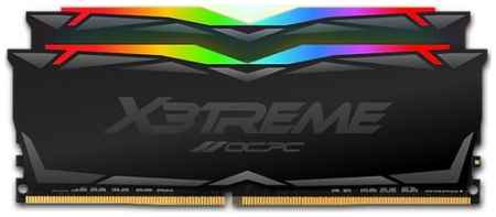Модуль памяти DDR4 16GB (2*8GB) OCPC MMX3A2K16GD436C18 X3TREME RGB, PC4-28800, 3600Mhz, CL18, 1.35V, радиатор