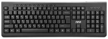 Клавиатура HIPER OK-2000 USB, 117 кл, 1.5m, black 969598339