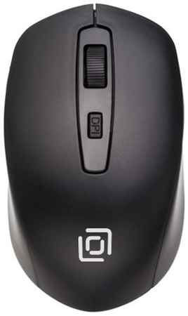 Мышь Wireless Oklick 690MW черная, оптическая (1600dpi) USB (6but) 969598362